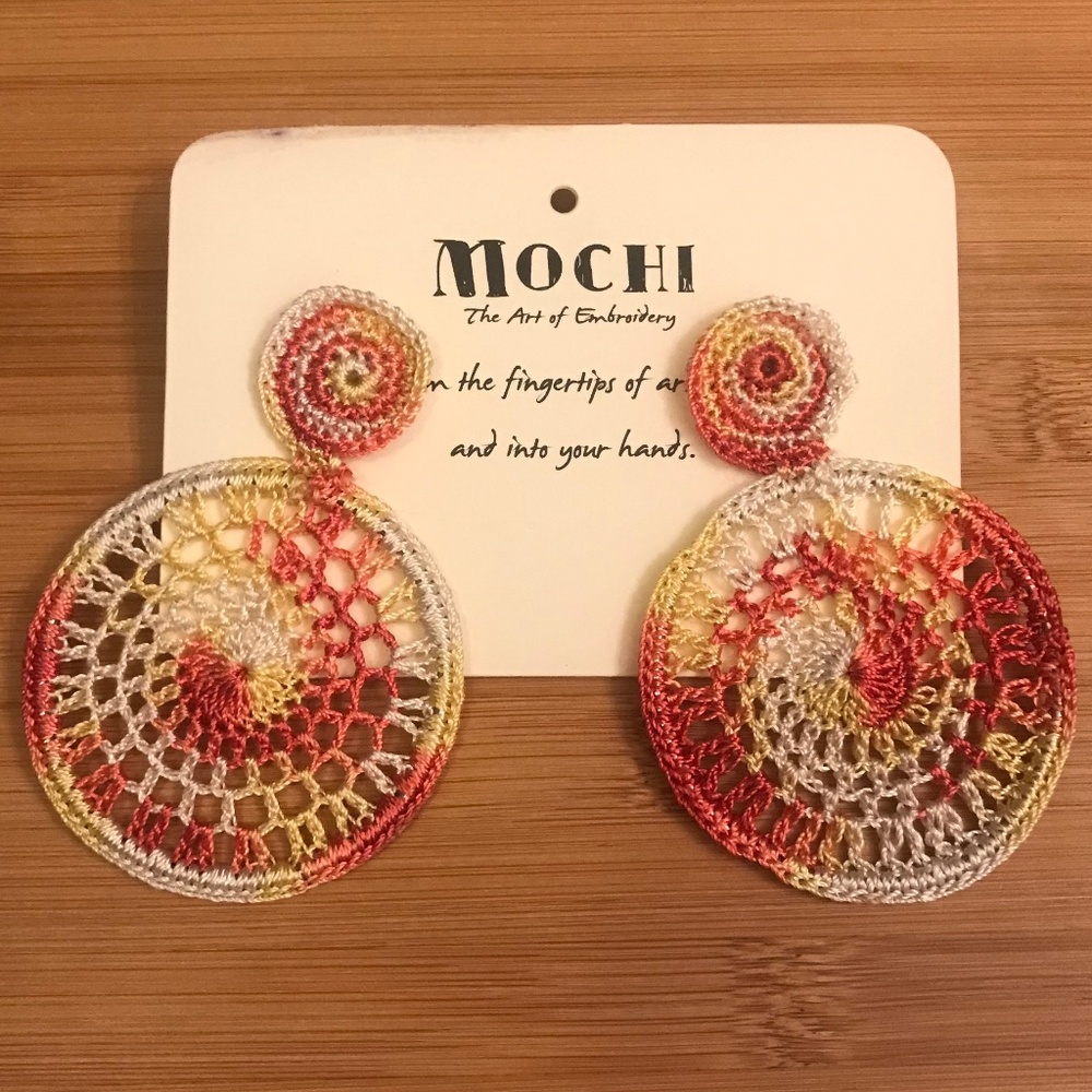 All Things Mochi Crochet Earrings